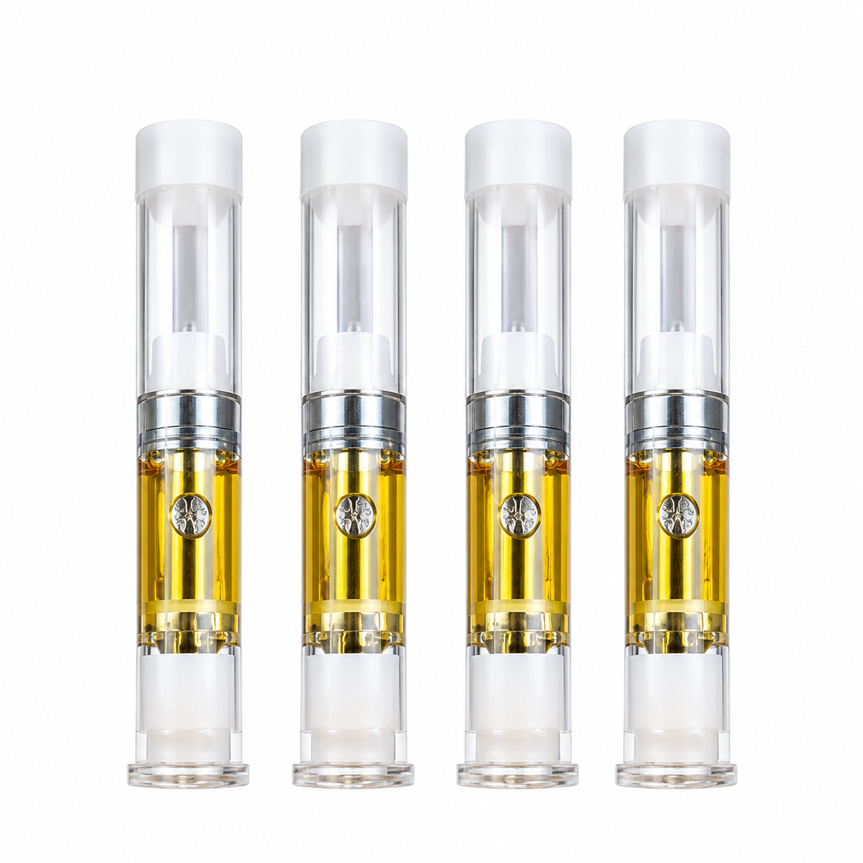 Double Blind integrated electronic pen device centered on a clean white background