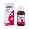 Stilpane brand liquid suspension container with a secure closure cap