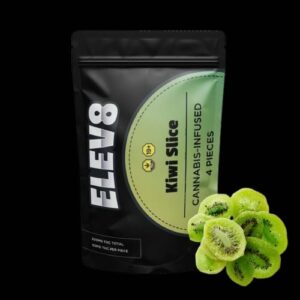Buy Elev8 – 200mg THC Kiwi Slices in California
